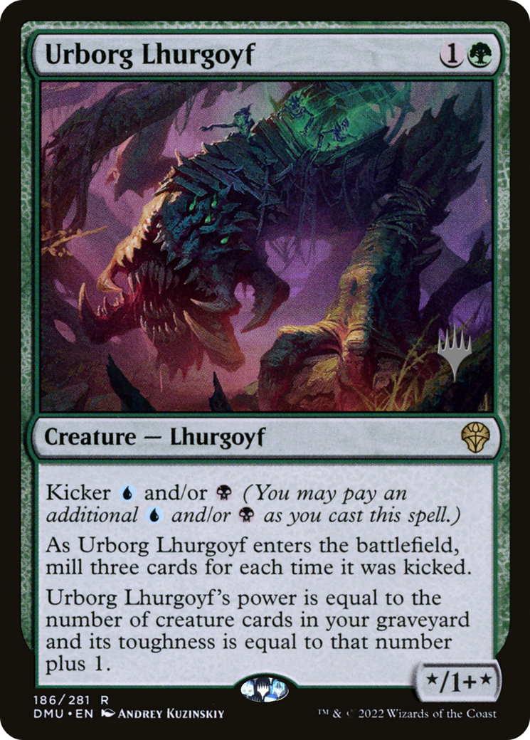 Urborg Lhurgoyf (PPDMU-186) - Dominaria United Promos