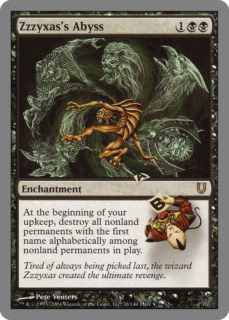 Zzzyxas's Abyss (UNH-070) - Unhinged