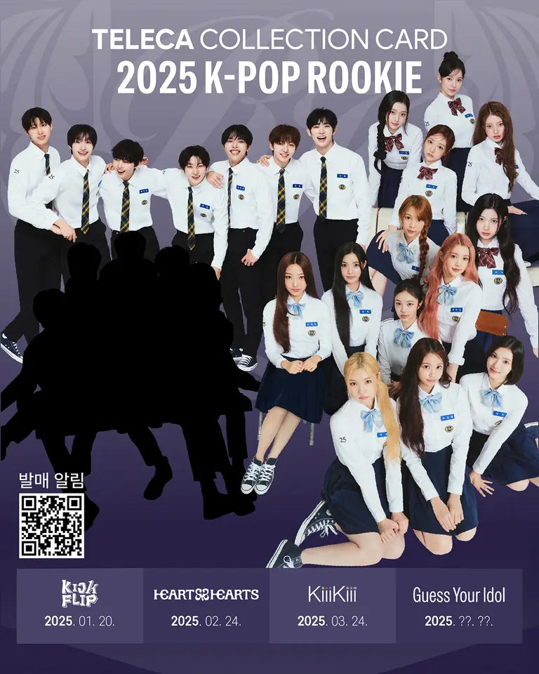 2025 Teleca K-POP Rookie Collection Hobby Box