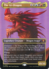 The Ur-Dragon (Textured Foil) (CMM-1065) - Commander Masters (Borderless) Foil