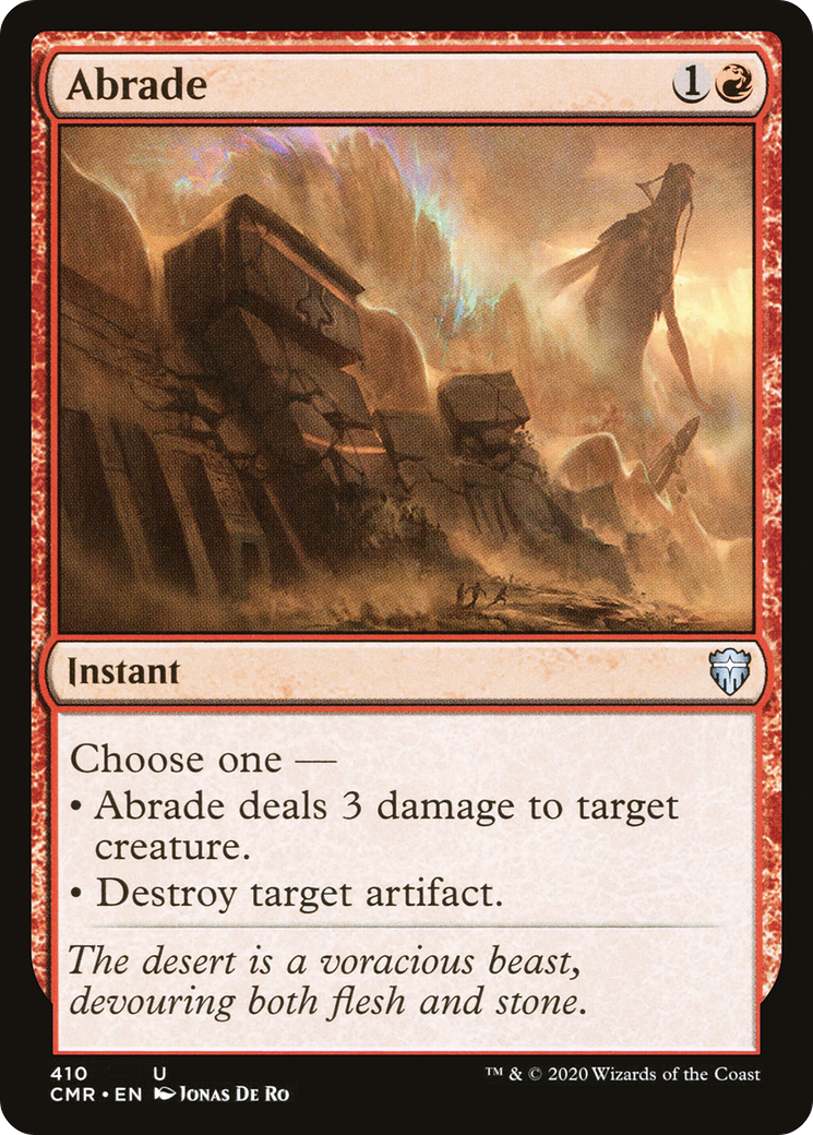 Abrade (CMR-410) - Commander Legends
