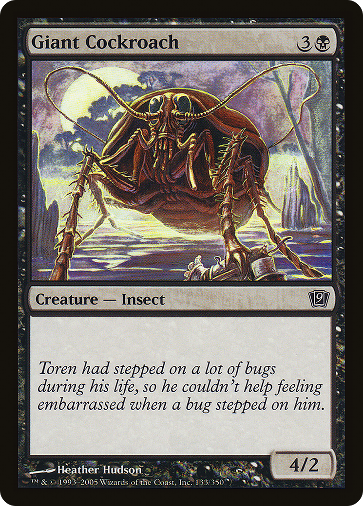 Giant Cockroach (9ED-133) - 9th Edition