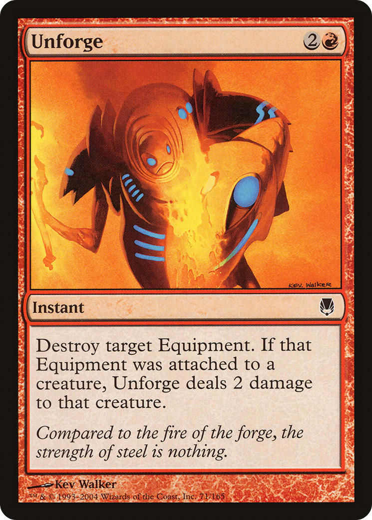 Unforge (DST-071) - Darksteel