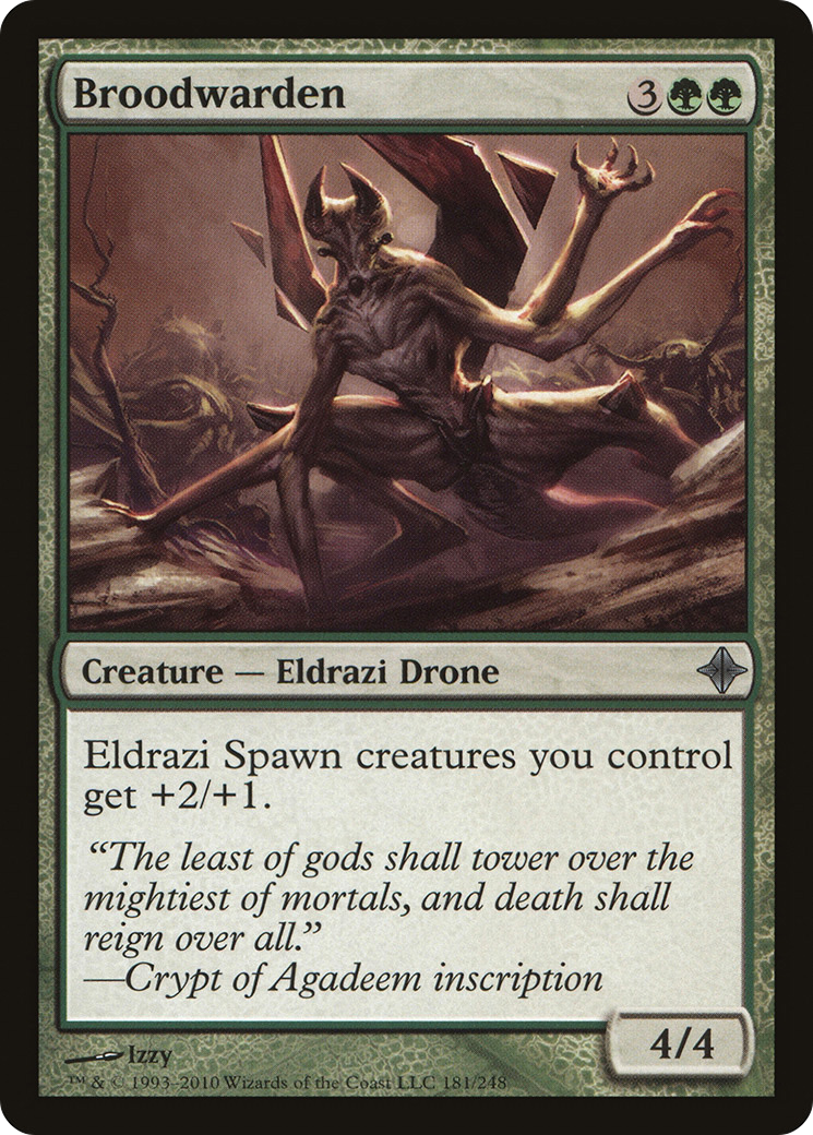 Broodwarden (ROE-181) - Rise of the Eldrazi Foil