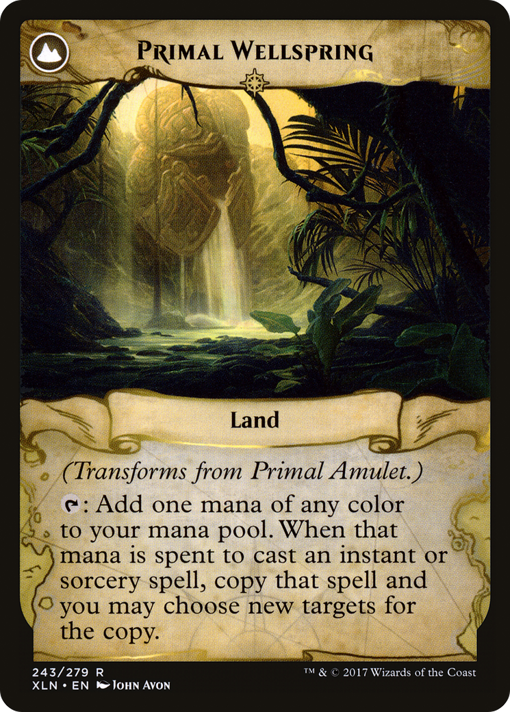 Primal Amulet (XLN-243) - Ixalan: (compasslanddfc)