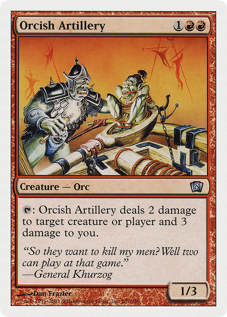 Orcish Artillery (8ED-207) - 8th Edition