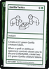 Gorilla Tactics (CMB1-) - Mystery Booster Playtest Cards 2019