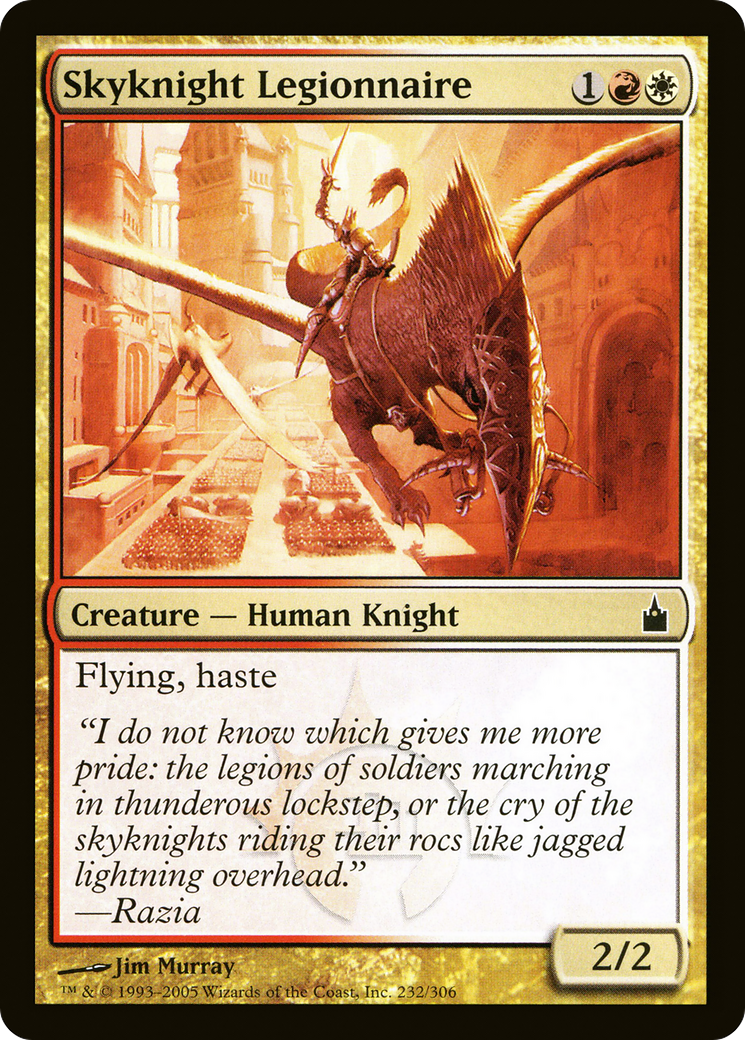 Skyknight Legionnaire (RAV-232) - Ravnica: City of Guilds Foil