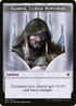 Garruk, Cursed Huntsman Emblem (TELD-019) - Throne of Eldraine Tokens Foil