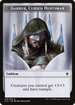 Garruk, Cursed Huntsman Emblem (TELD-019) - Throne of Eldraine Tokens Foil