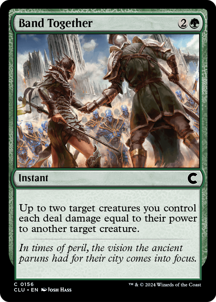 Band Together (CLU-156) - Ravnica: Clue Edition
