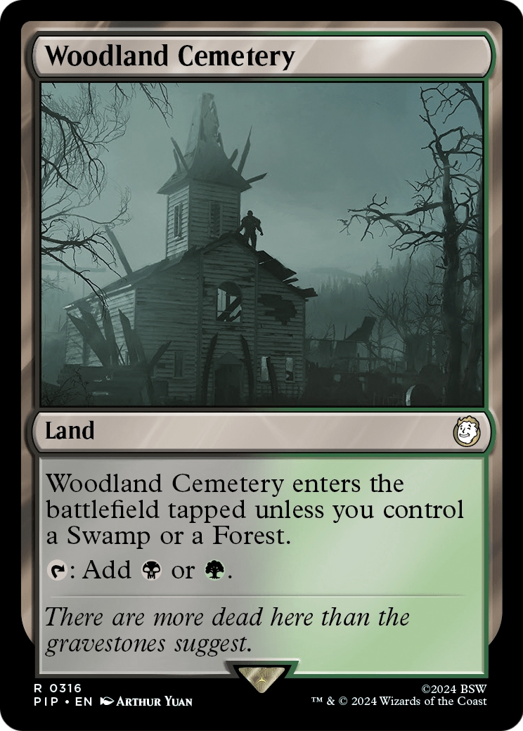 Woodland Cemetery (PIP-316) - Fallout