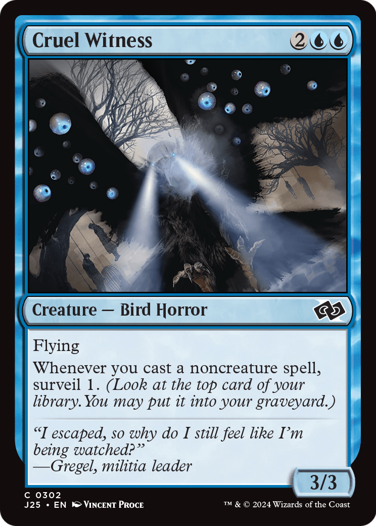 Cruel Witness (J25-302) - Foundations Jumpstart