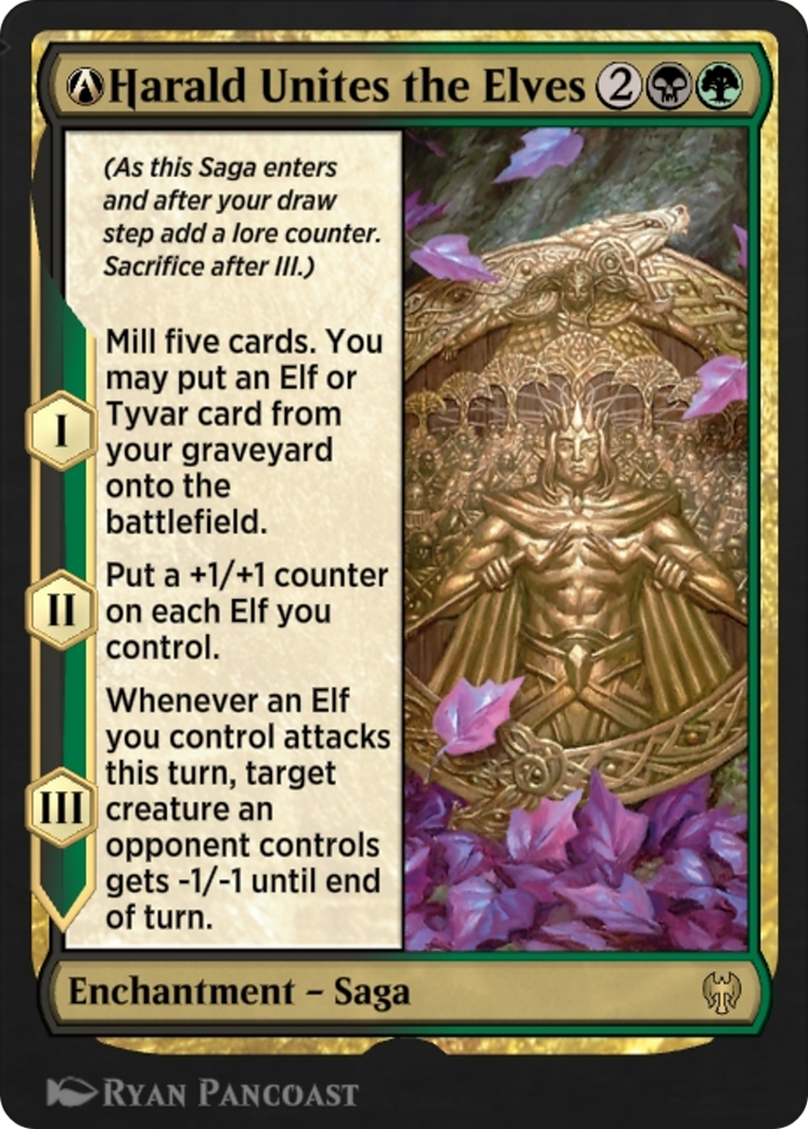 A-Harald Unites the Elves (KHM-A-213) - Kaldheim