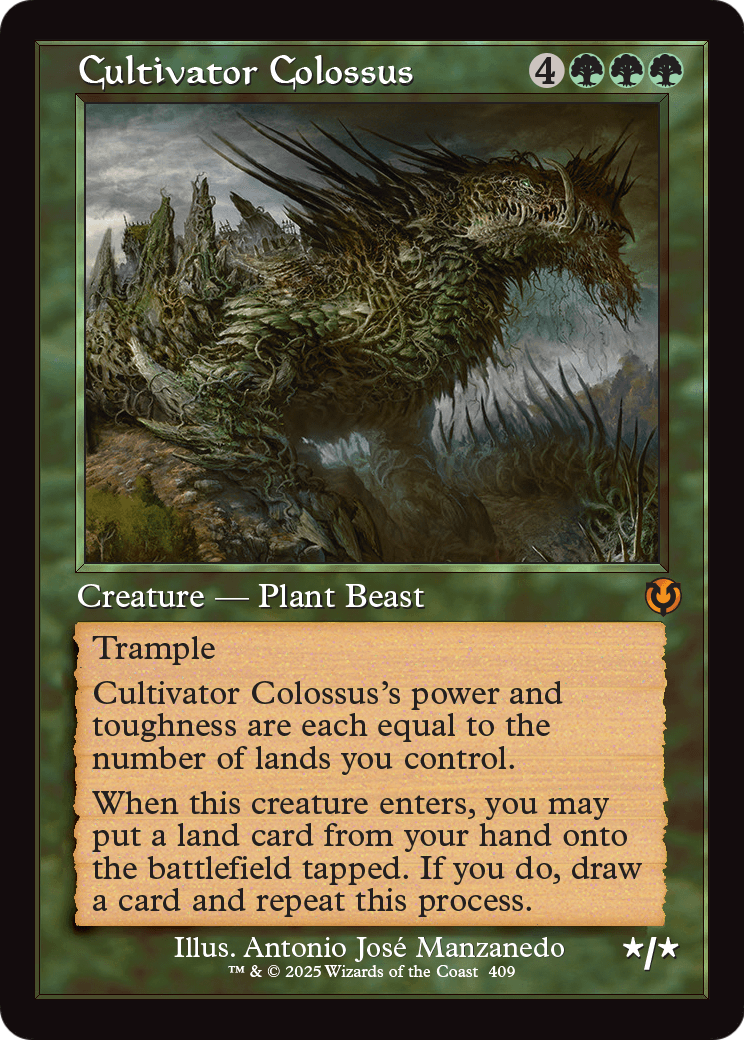 Cultivator Colossus (Retro Frame) (INR-409) - Innistrad Remastered Foil
