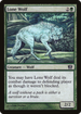 Lone Wolf (8ED-262) - 8th Edition Foil