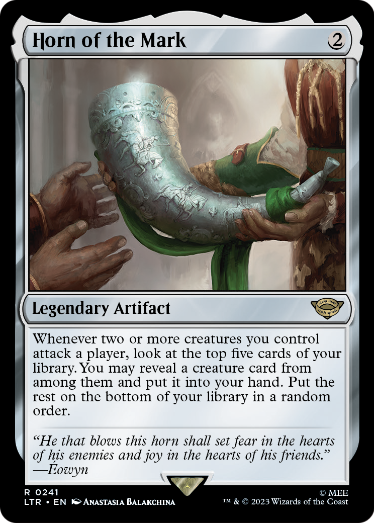 Horn of the Mark (LTR-241) - The Lord of the Rings: Tales of Middle-earth Foil