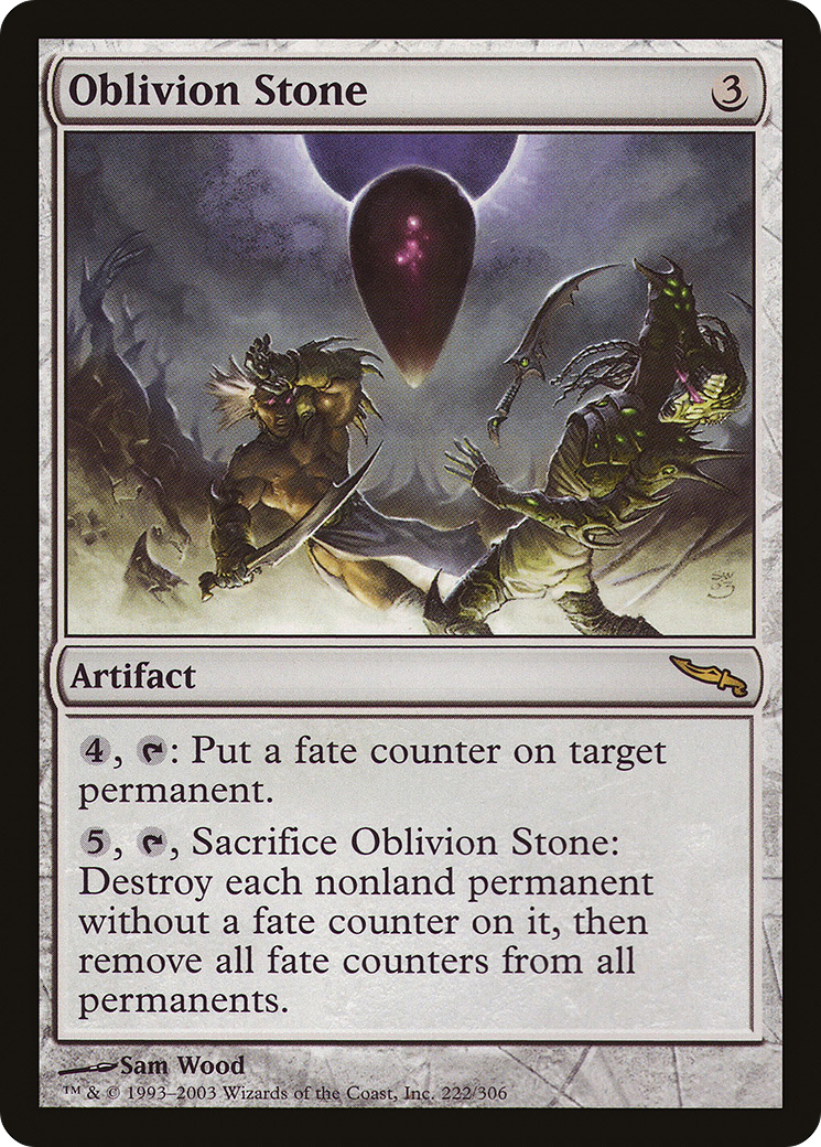 Oblivion Stone (MRD-222) - Mirrodin