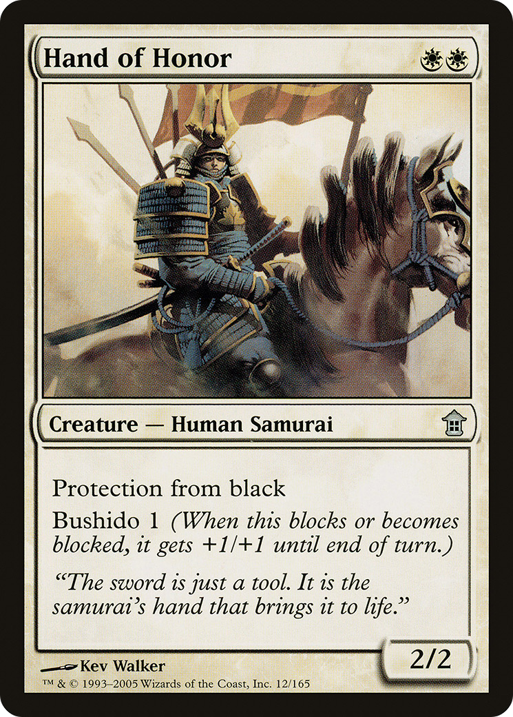 Hand of Honor (SOK-012) - Saviors of Kamigawa