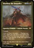 Abaddon the Despoiler (Display Commander) (Foil Etched) - Thick Stock (40K-319) - Warhammer 40,000 Commander Foil