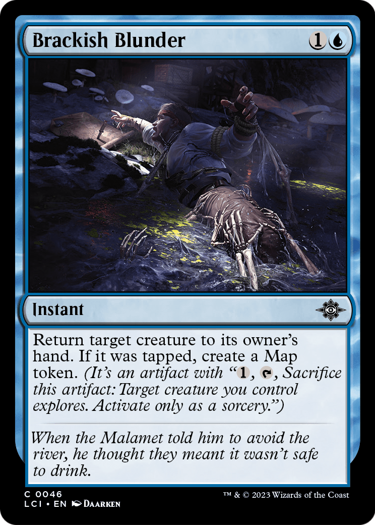 Brackish Blunder (LCI-046) - The Lost Caverns of Ixalan