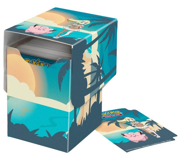 Pokemon Lillie & Clefairy Deck Box