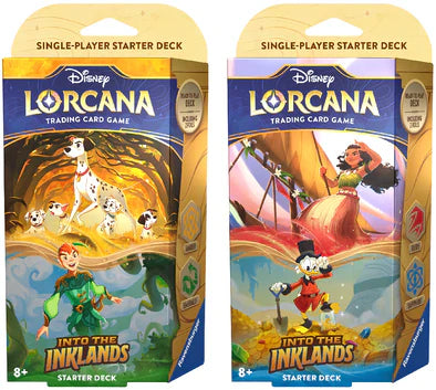 Disney Lorcana Starter Deck - Into the Inklands (Peter Pan) | Eastridge Sports Cards