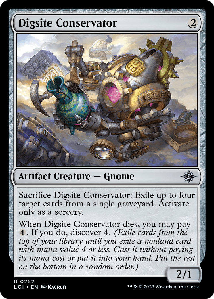 Digsite Conservator (LCI-252) - The Lost Caverns of Ixalan Foil