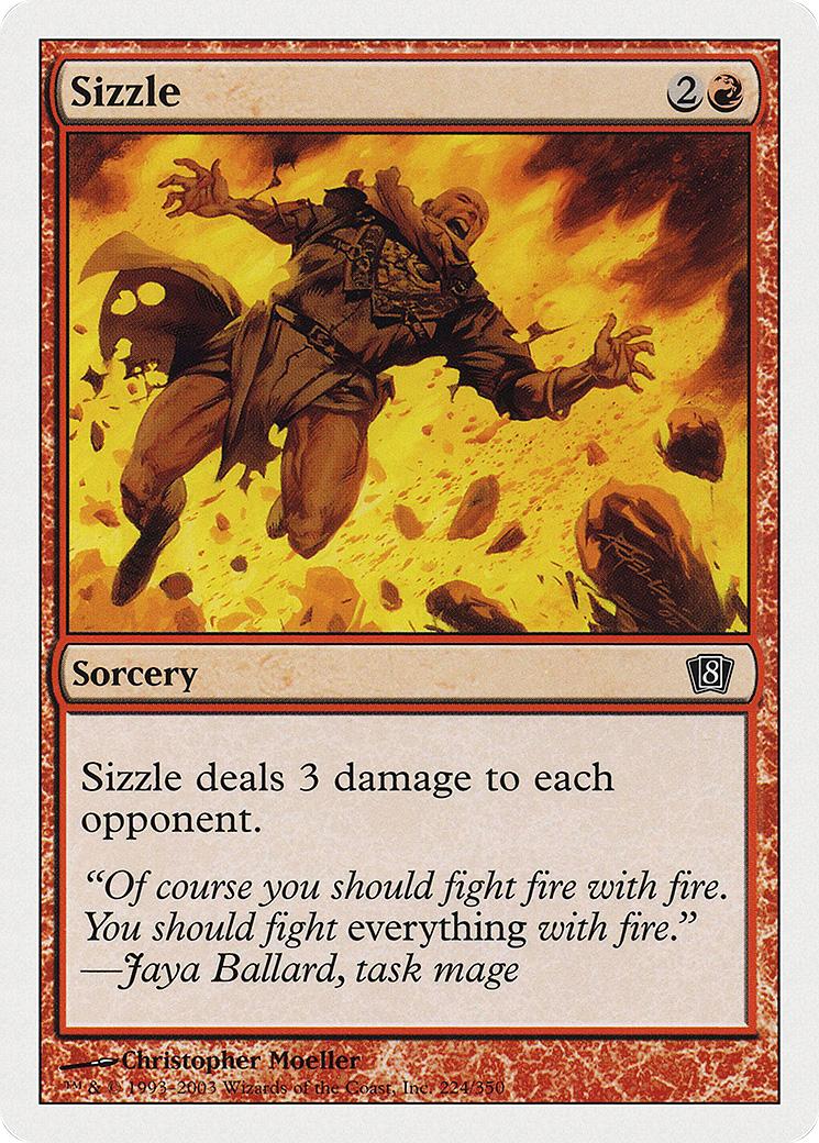 Sizzle (8ED-224) - 8th Edition
