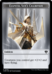 Elspeth, Sun's Champion Emblem (TCMM-080) - Commander Masters Tokens
