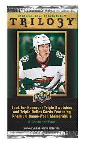 2022-23 Upper Deck Trilogy Hockey Hobby Pack