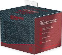 Ultimate Guard Deck Case Sidewinder 100+ - Shogun's Journey II (Dark Blue/Dark Red)