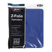 BCW Toploader Z-Folio 9-Pocket Zip Album - Blue