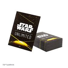 Star Wars Unlimited: Art Sleeves - Yellow (60ct) | Eastridge Sports Cards