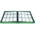 Ultra Pro Vivid 12-Pocket Zippered PRO Binder  - Cool Matcha