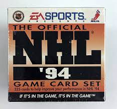 1994 EA Sports Official NHL Game Card Set | Eastridge Sports Cards