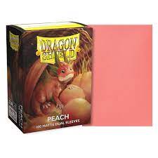Dragon Shield Matte Dual Card Sleeves 100ct - Peach | Eastridge Sports Cards