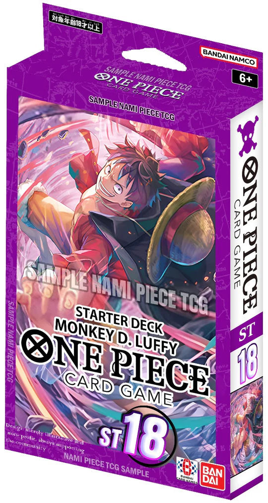 One Piece Starter Deck - Monkey D. Luffy (ST18 Purple) | Eastridge Sports Cards