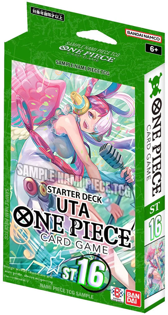 One Piece Starter Deck - Uta (ST16 Green) | Eastridge Sports Cards