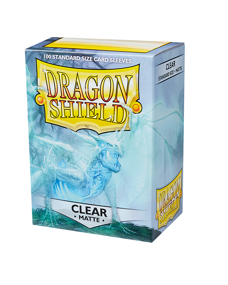 Dragon Shield Matte Card Sleeves 100ct - Clear | Eastridge Sports Cards