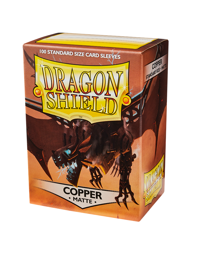 Dragon Shield Matte Card Sleeves 100ct - Copper | Eastridge Sports Cards