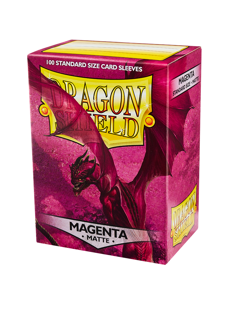 Dragon Shield Matte Card Sleeves 100ct - Magenta