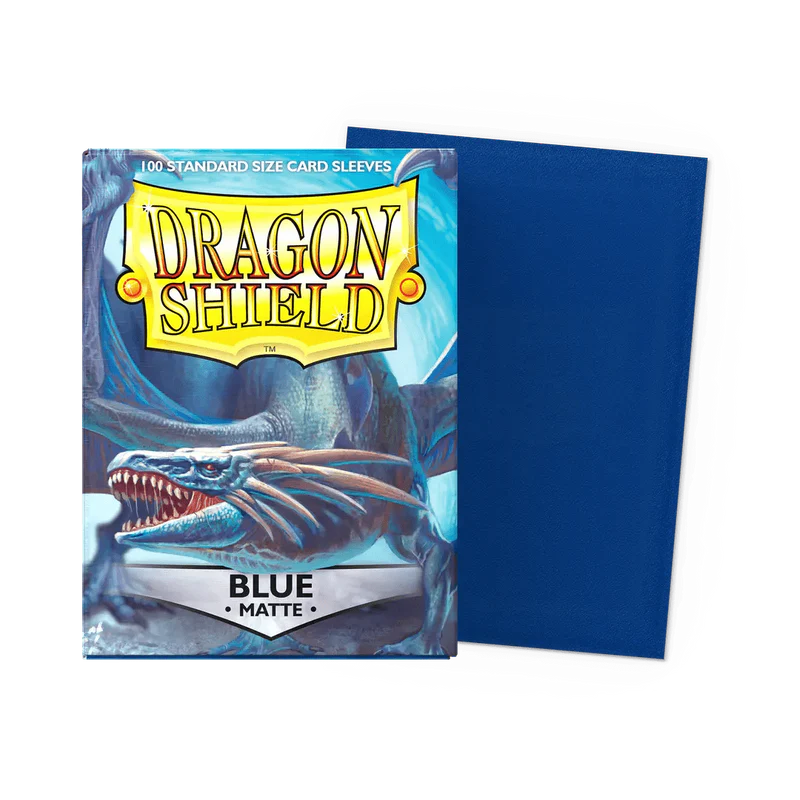 Dragon Shield Matte Card Sleeves 100ct - Blue | Eastridge Sports Cards