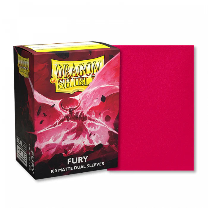 Dragon Shield Matte Dual Card Sleeves 100ct - Fury