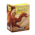 Dragon Shield Matte Card Sleeves 100ct - Amber