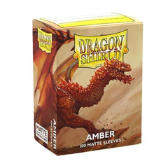 Dragon Shield Matte Card Sleeves 100ct - Amber | Eastridge Sports Cards