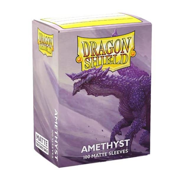 Dragon Shield Matte Card Sleeves 100ct - Amethyst | Eastridge Sports Cards