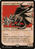 Ancient Copper Dragon (Showcase) (CLB-396) - Commander Legends: Battle for Baldur's Gate: (Showcase) Foil