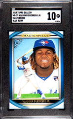2019 Topps Gallery Masterpiece Blue #MP-29 Vladimir Guerrero Jr. #91/99 SGC 10 (Rookie) | Eastridge Sports Cards
