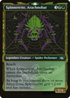 Spinnerette, Arachnobat (Showcase) (Galaxy Foil) (UNF-522) - Unfinity: (Showcase) Foil